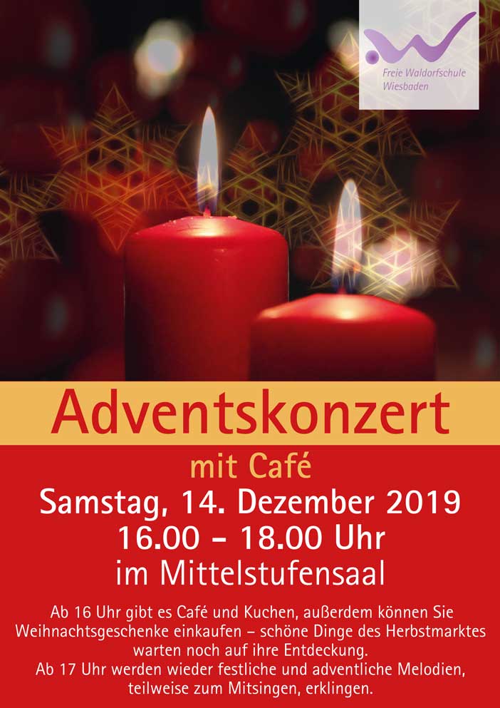 Plakat Adventscafe 2019